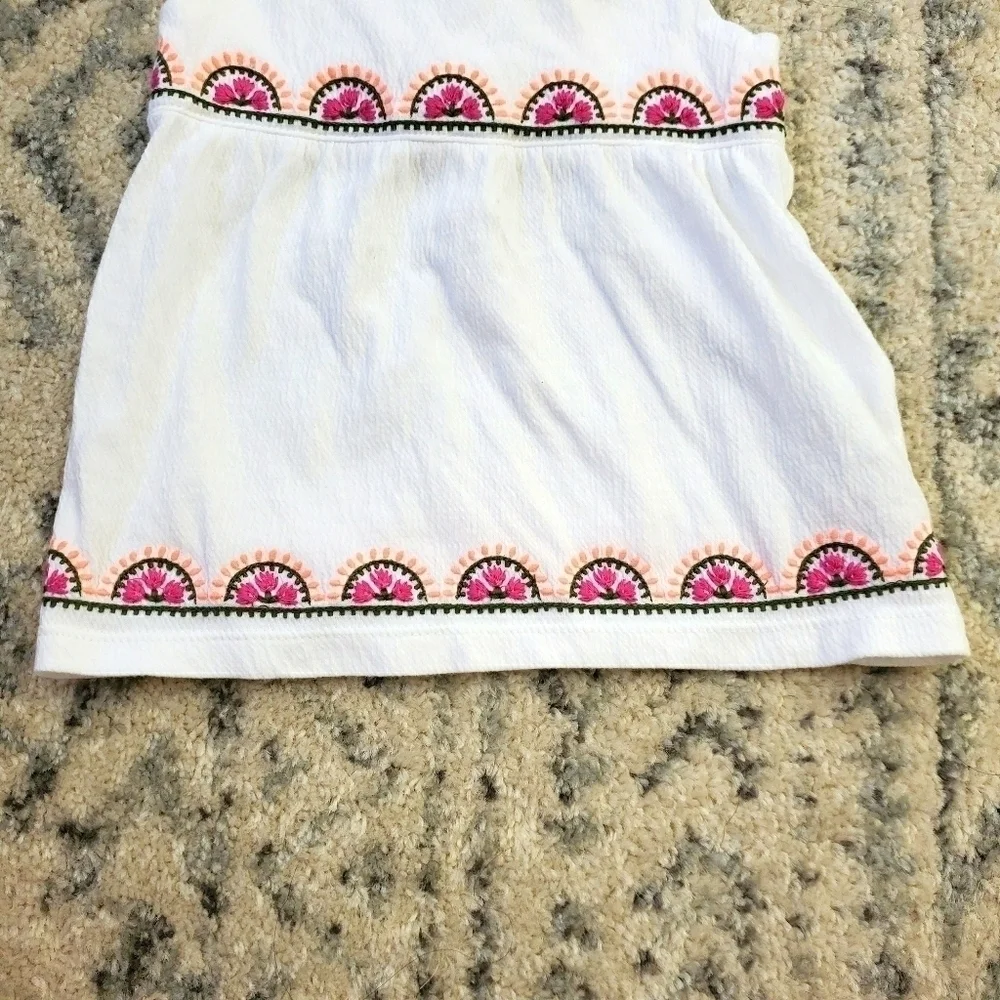 Carters‎ Toddlers Girls White Tank Top 2T